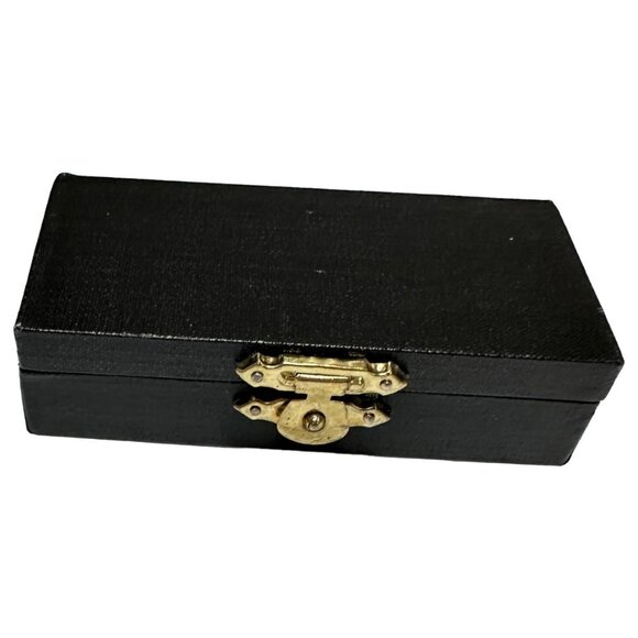 Miniature Saxophone Instrument 1:12 Scale Velveteen Carry Case Dollhouse Music - Picture 6 of 7